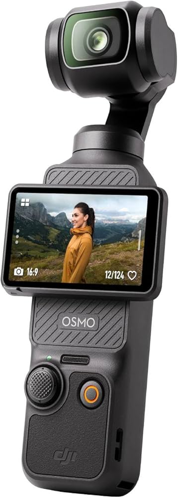 DJI Osmo Pocket 3, Fotocamera per Vlog con CMOS da 1'', 4K/120fps